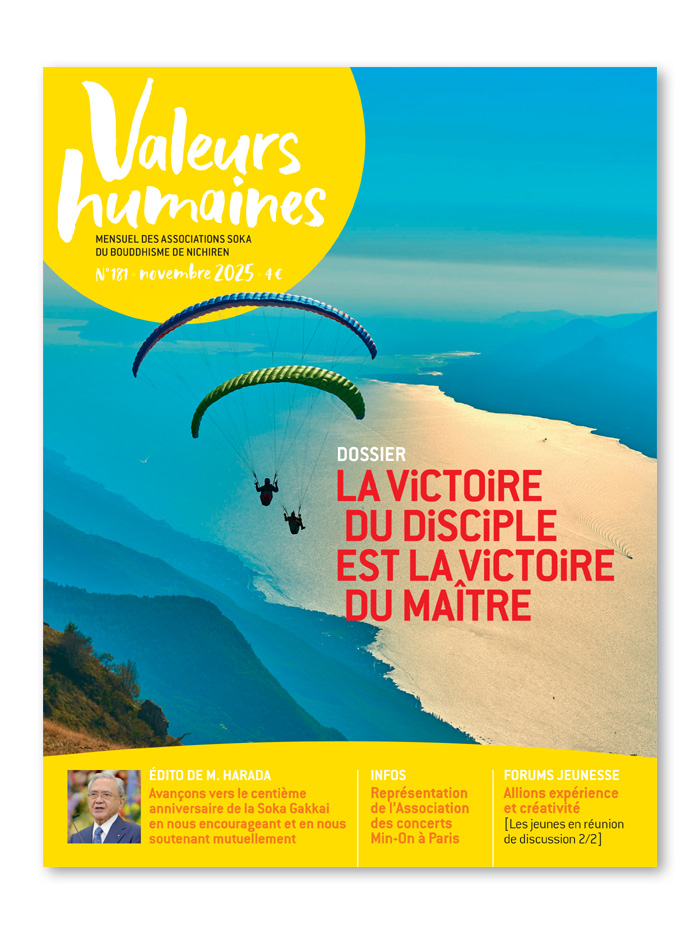 Valeurs humaines - Novembre 2025 - N° 181