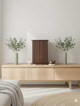 Autel Jade Wengé (+ Lumière)
