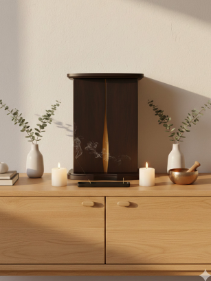 Autel Saphir Wengé (+Lumière)