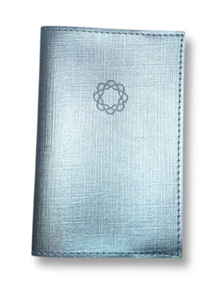 Protege texte de pratique Grand format- Apple Skin - Bleu métallique