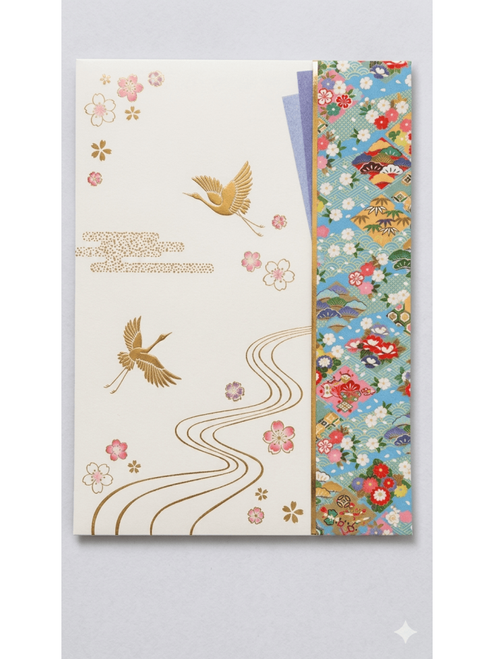 Carnet japonais (Grues)