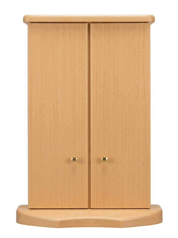 Autel Jade Bois Naturel Clair  (+ Lumière)
