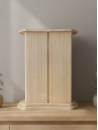 Autel Emeraude Bois Naturel Clair