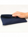 Pochette - Tissu - Grand taille - Bleu