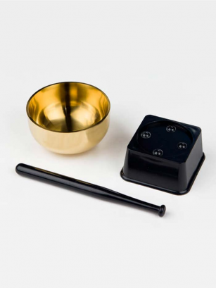 Set Sunshine - Gong laiton usiné - 7 cm