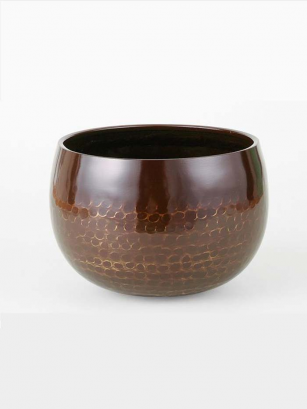 Set Gong laiton anodisé  N°5 Complet coussin beige -  15.5 cm