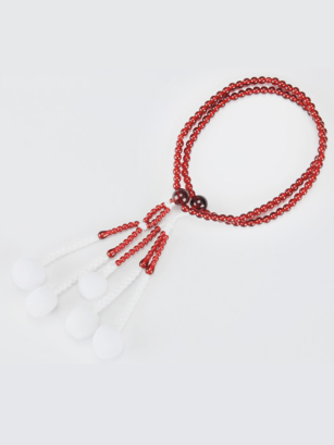 Chapelet Plastique - Rouge - Moyen