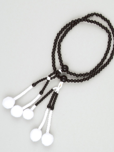 Chapelet Plastique - Noir - Moyen