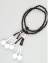 Chapelet Plastique - Noir - Moyen