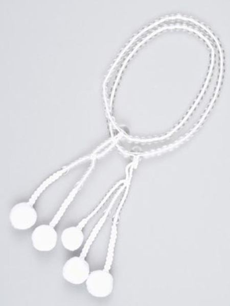 Chapelet Plastique - Cristal - Moyen