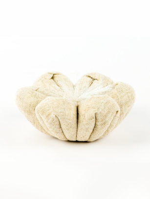 Set Gong laiton anodisé  N°5 Complet coussin beige -  15.5 cm