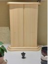 Autel Emeraude Bois Naturel Clair